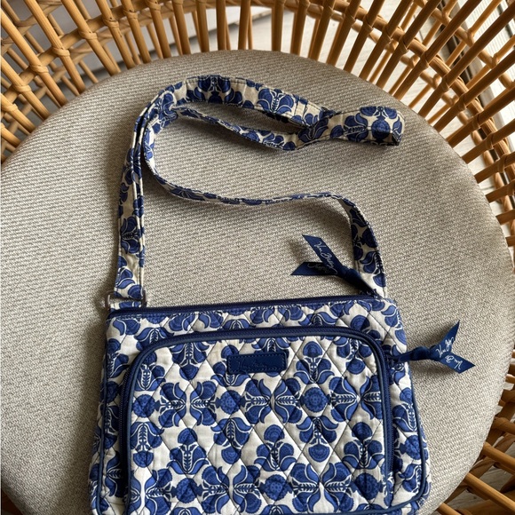 Vera Bradley Handbags - Blue and White Patterned Women's Bag - Vera Bradley